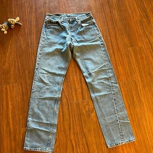 Vintage 501 button fly jeans